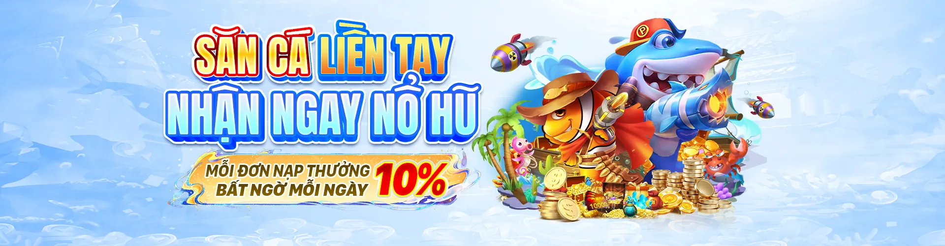 Thế giới bắn cá G6BET với đồ họa sống động